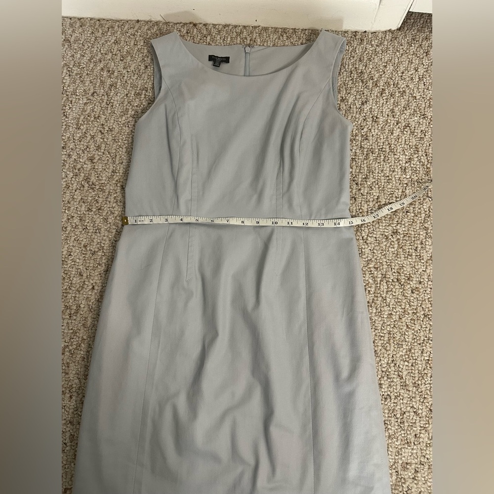 Talbots Grayish blue Blazer with Dress size 4 petite - Picture 12 of 14